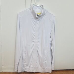 Elegant White Long-Sleeve Top